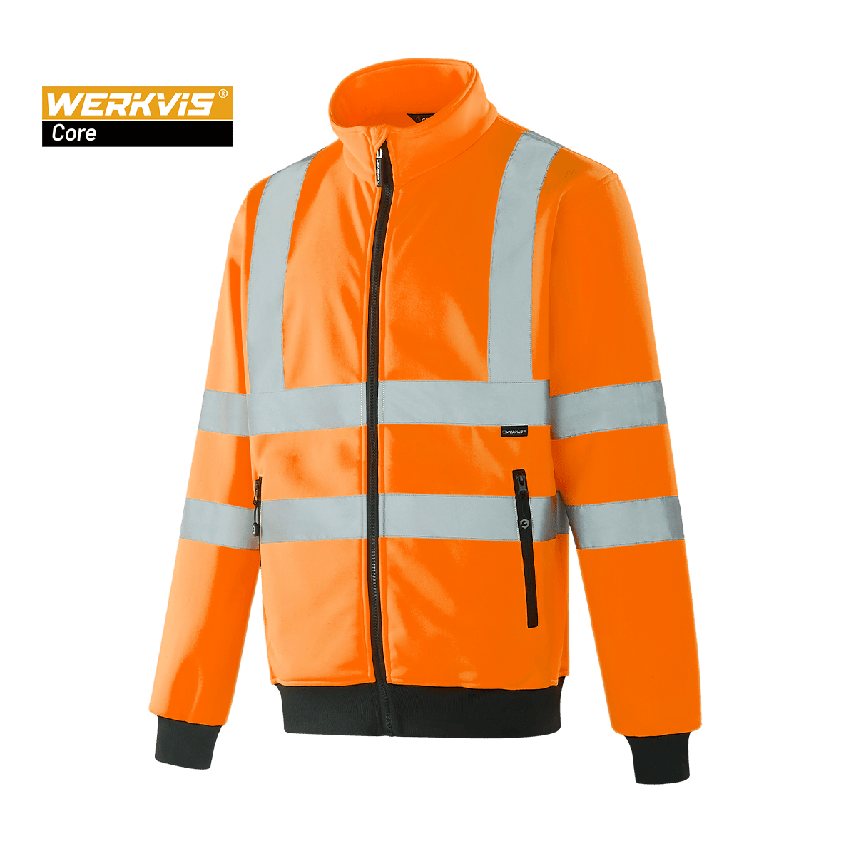 POZNAN - WF301 - Hi-vis Zipper Sweatshirt - Werkvis
